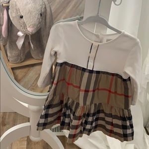 Authentic Burberry long sleeve dress